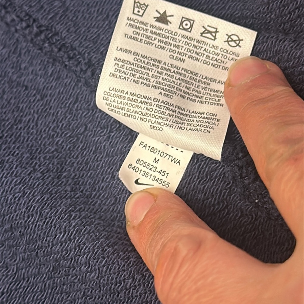 NIKE OPEN FRONT CARDIGAN - Picture 5 of 6